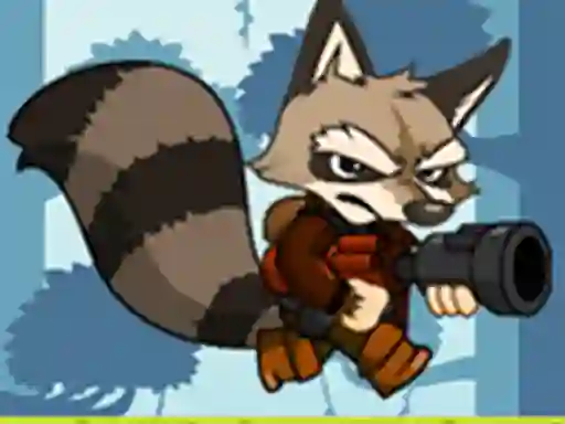 Mäng Raccoon adventure game Internetis