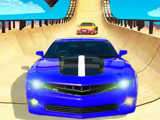 Mäng Ramp City Car Stunts Impossible Internetis