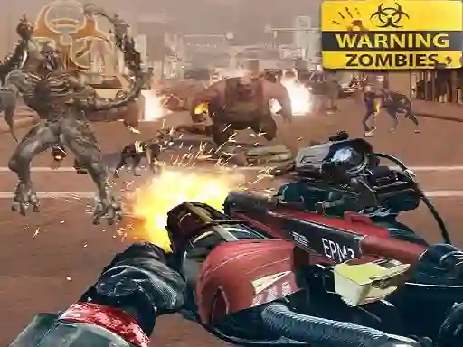 Mäng Zombie Shooter - Warfar Internetis