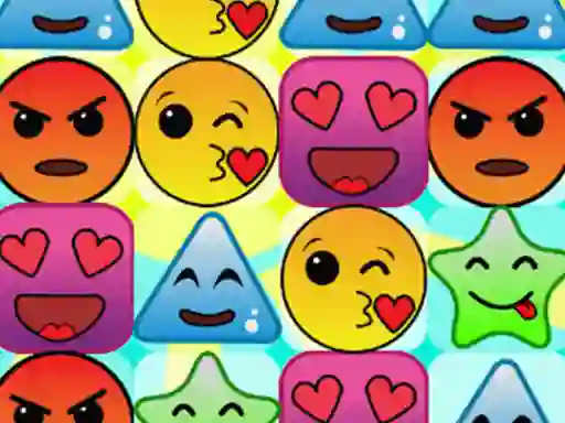 Mäng Emoji Match 3 Internetis