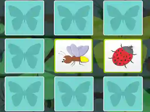 Mäng Kids Memory game - Insects Internetis