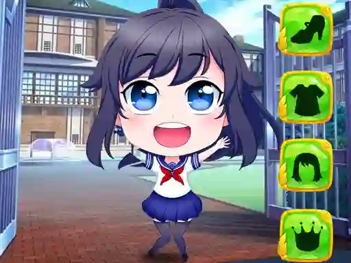 Mäng High School Dress Up-Yandere Internetis