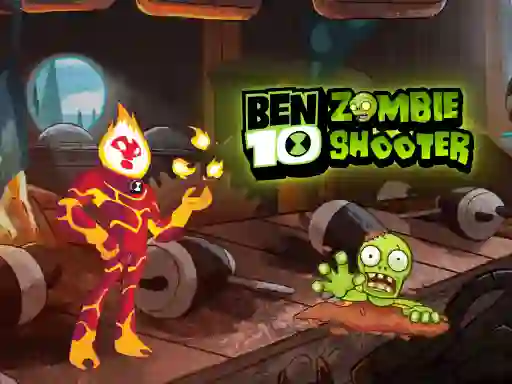 Mäng Ben 10 Zombie Shooter Internetis