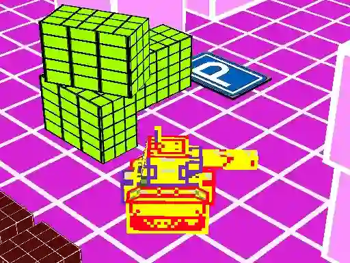 Mäng Little Yellow Tank Adventure Internetis