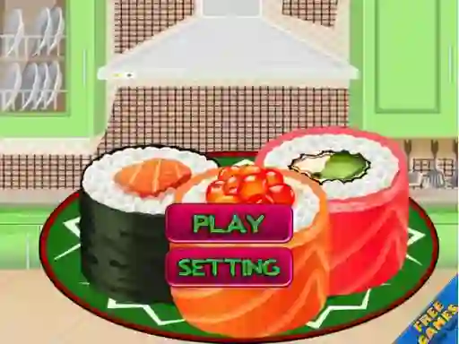Mäng Sushi Roll 3D Cool Internetis