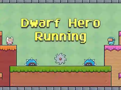 Mäng Dwarf Hero Running Internetis