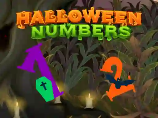 Mäng Halloween Numbers Internetis