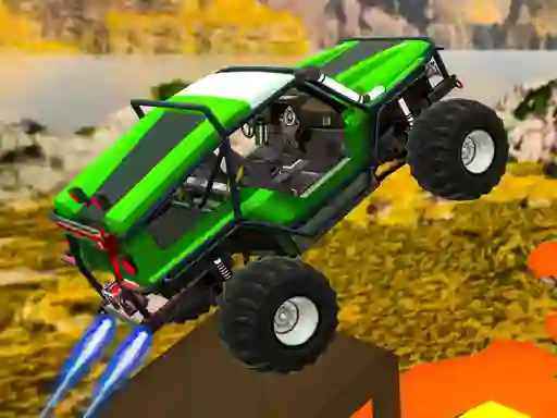 Mäng Monster Jeep Stunts Internetis