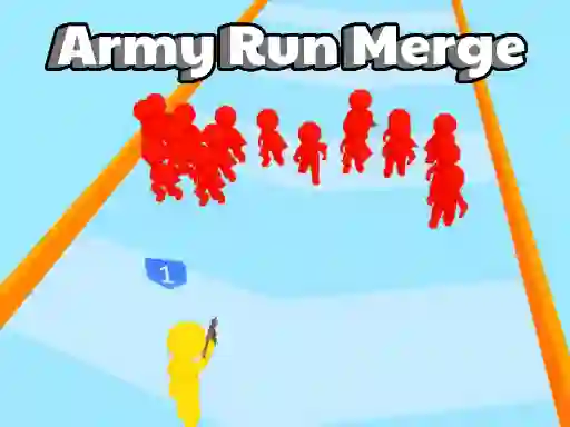 Mäng Army Run Merge Internetis
