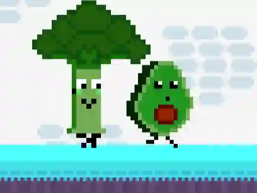 Mäng Cat Chef vs Fruits - 2 Player Internetis