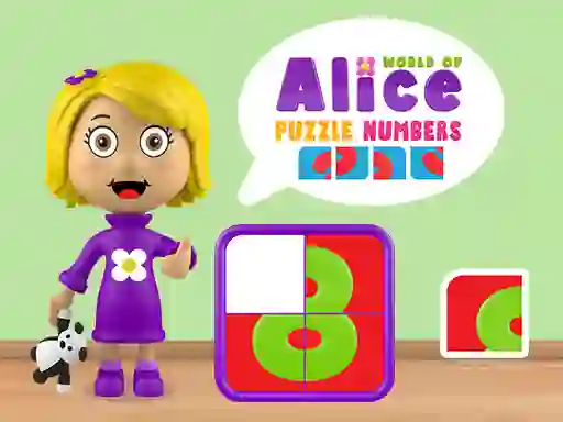 Mäng World of Alice Puzzle Numbers Internetis