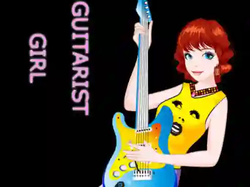 Mäng Guitarist Girl Internetis