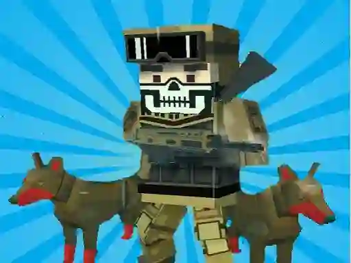 Mäng Pixel Guns Apocalypse 3 Internetis