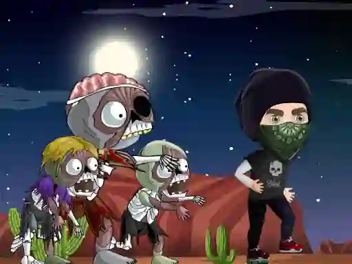Mäng Escaping Zombie Internetis