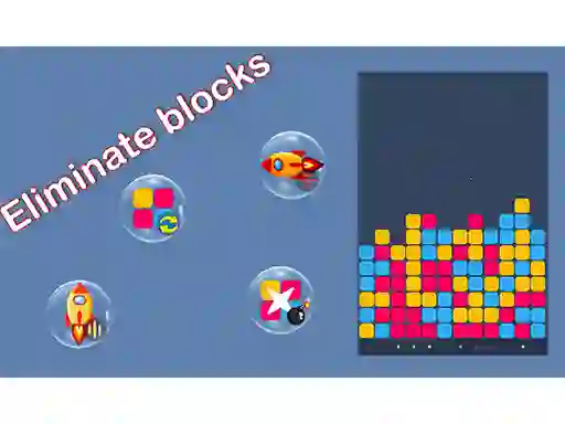 Mäng Block Elimination Internetis