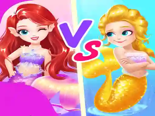 Mäng Mermaid Paper Doll Dress Up Internetis