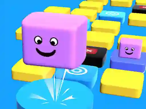 Mäng Jump Stacky Cube 3D Internetis