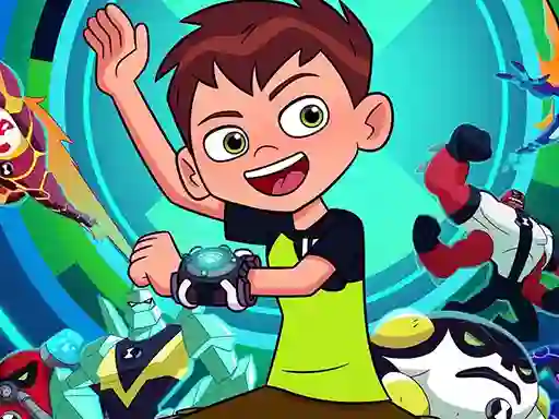 Mäng Ben 10 Adventure Time Internetis
