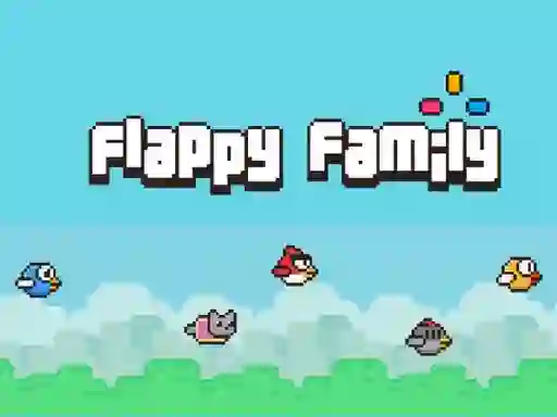 Mäng Flappy Family Internetis