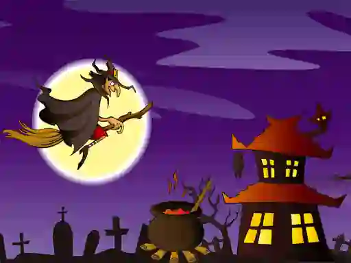 Mäng Halloween Illustrations Jigsaw Puzzle Internetis