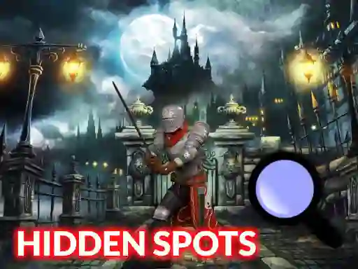 Mäng Hidden Spots Under the Moon Internetis