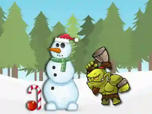 Mäng Running On Christmas Internetis