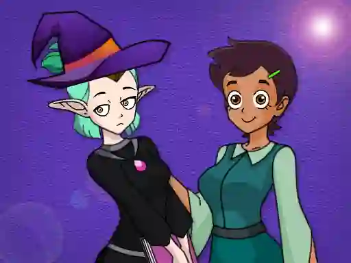 Mäng Owl Witch BFF Dress Up Internetis