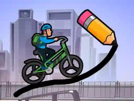 Mäng Draw The Bike Bridge Internetis
