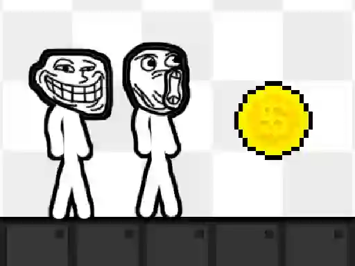 Mäng Troll Stick Face Escape Internetis