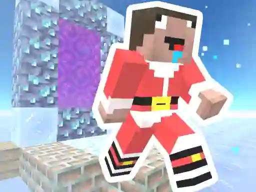 Mäng Noob Steve Christmas Internetis