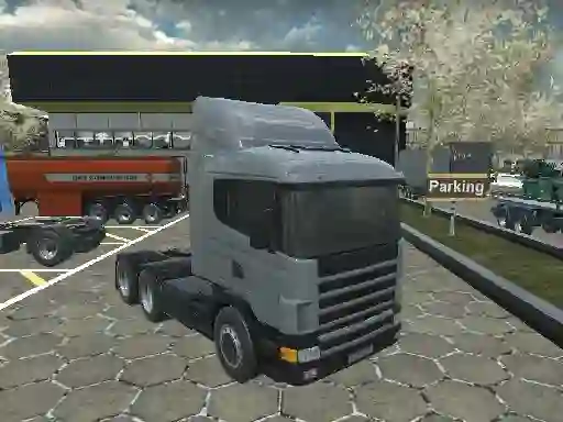 Mäng American 18 Wheeler Truck Sim Internetis