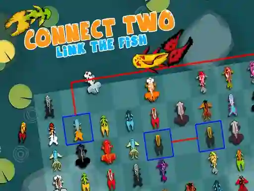 Mäng Connect Two Link the Fish Internetis