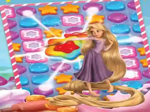 Mäng Play Rapunzel Sweet Matching Game Internetis