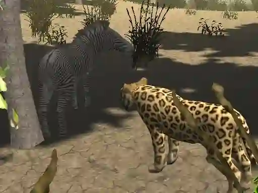 Mäng African Cheetah Hunting Simulator Internetis