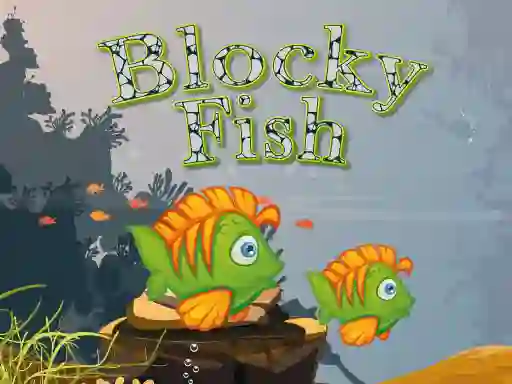 Mäng Blocky Fish Internetis