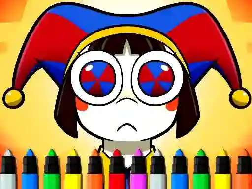 Mäng Digital Circus Coloring Adventure Internetis