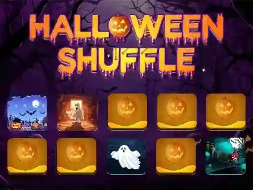 Mäng Halloween Shuffle Internetis