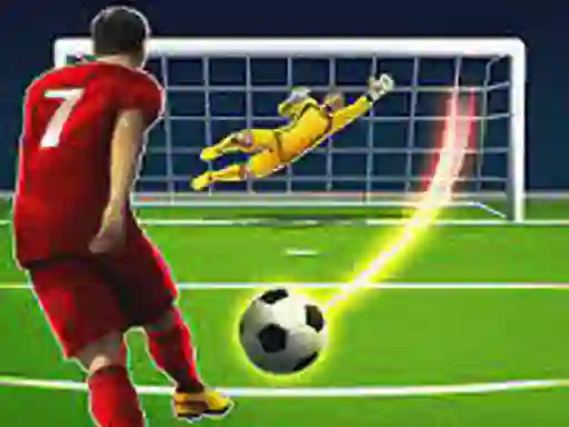 Mäng Soccer Kick Flick Internetis