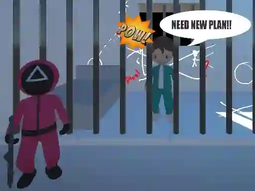 Mäng Escape Plan in Squid Game Internetis