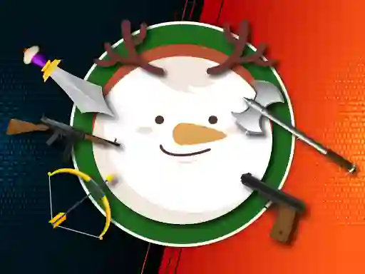 Mäng Kick The Snowman Xmas Internetis
