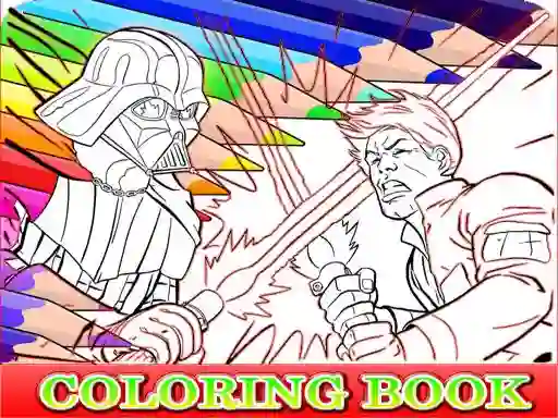 Mäng Coloring Book for Darth Vader Internetis