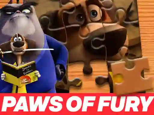 Mäng Paws of Fury The Legend of Hank Jigsaw Puzzle Internetis