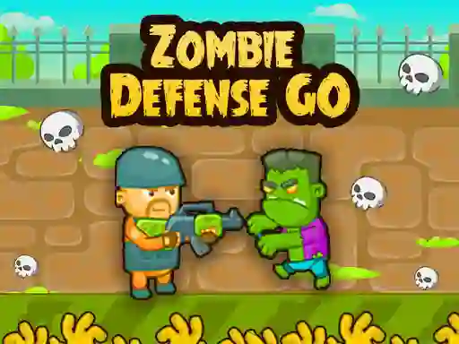 Mäng Zombie Defense GO Internetis