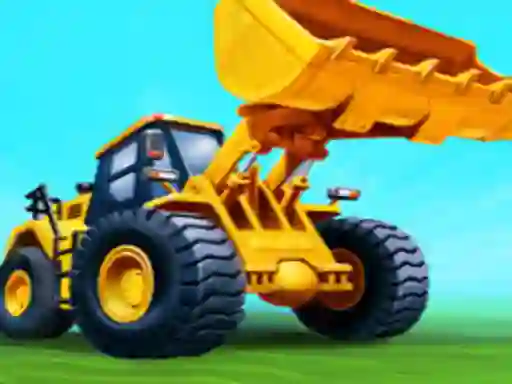 Mäng Bulldozer Crash Internetis