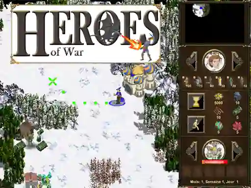 Mäng Heroes Of War Internetis