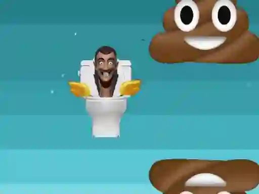 Mäng Skibidi Toilets: Flappy Internetis