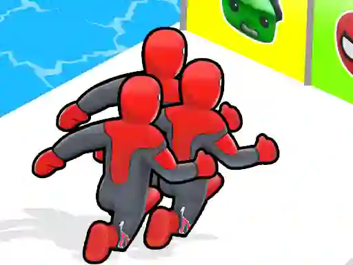 Mäng Superhero Race Internetis