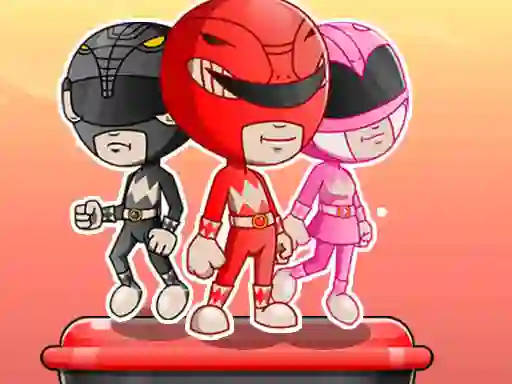 Mäng Power Rangers adventure dash Internetis