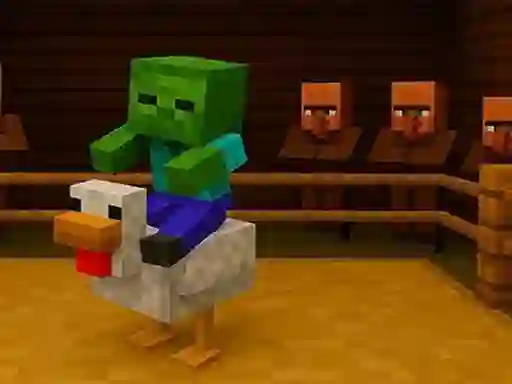Mäng Chicken Jockey hidden lava chicken Internetis