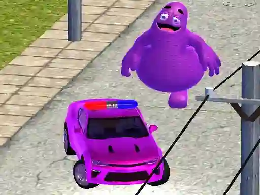 Mäng Grimace vs Police SuperCar Internetis